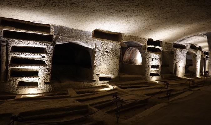 Catacombe di San Gennaro Nápoles Foto
