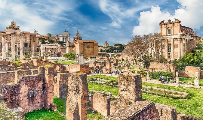 Pontos Turísticos da Itália: Fórum Romano Roma