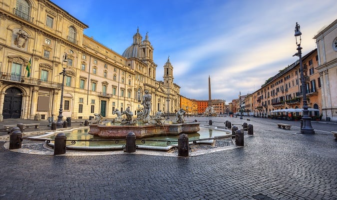 Pontos Turísticos da Itália: Piazza Navona