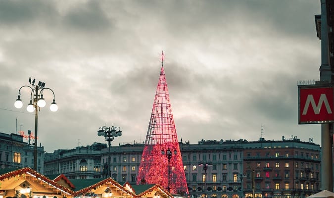 Milão em Dezembro