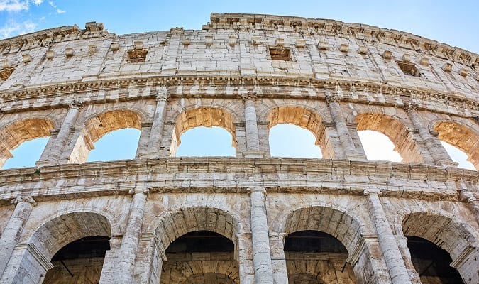 O Coliseu era conhecido como Amphitheatrum Flavium